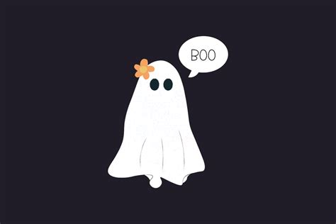 Cute Halloween Boo Ghost Graphic by Come Cosi Design · Creative Fabrica