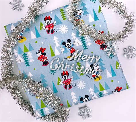 Disney Christmas Fabric by the Yard 63x36 | Etsy