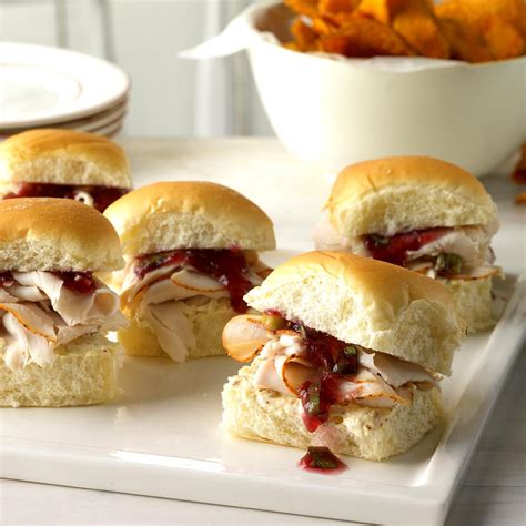 Festive Holiday Sliders Recipe | Taste of Home