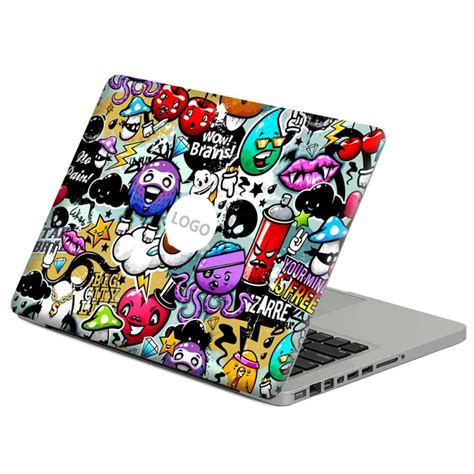 Graffiti Cartoon Features Laptop Decal Sticker Skin For MacBook Air Pro ...