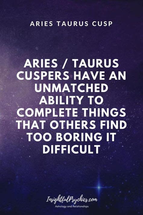 Aries Taurus Cusp – The Cusp of Power in 2020 | Aries taurus cusp ...