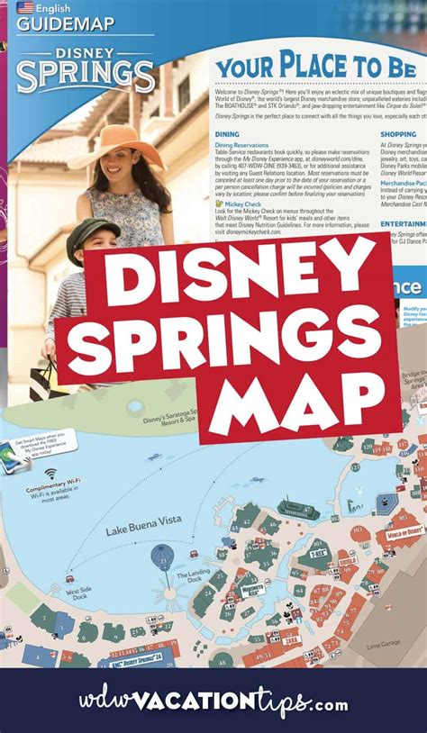 Disney Springs Map Disney World • WDW Vacation Tips