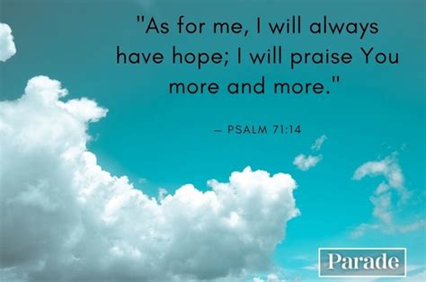 25 Bible Verses About Hope and Hopeful Scriptures - Parade