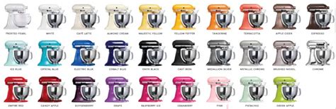 Kitchenaid-mixer-colors - Kitchen Tools & Small Appliance Reviews