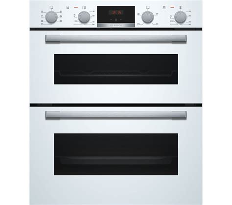 Buy BOSCH NBS533BW0B Electric Built-under Double Oven - White | Free ...