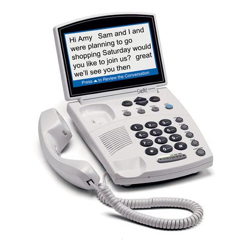 CapTel 840PLUS Captioned Telephone :: CapTel Telephones :: Weitbrecht ...