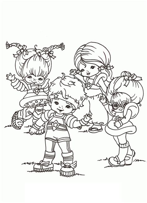 Rainbow Brite Characters Coloring Page - Free Printable Coloring Pages ...