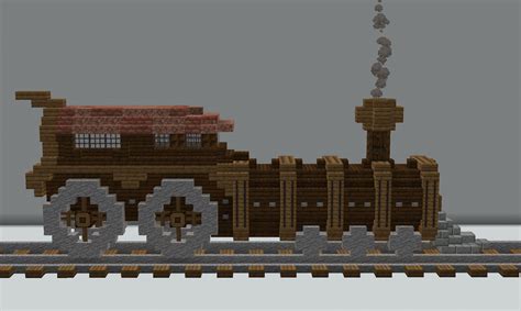 Steampunk Train : r/Minecraftbuilds