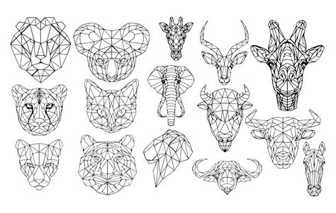 Geometric Animals Designs