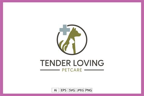 Logo Design ( Pet Care ) Graphic by World of graphics · Creative Fabrica