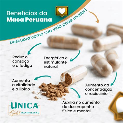 Maca Peruana 500mg 30 Cápsulas - Melhora da Libido e Fertilidade