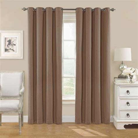 Living Room Light Brown Curtains - Homedecorations