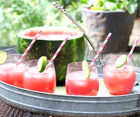 Watermelon Punch Recipe | 3 Ingredient Watermelon Punch