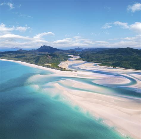 Aerial view of Hill Inlet – Journey Beyond