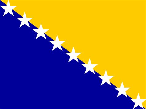 Bosnia Flag, Herzegovina, National Symbol PNG Image