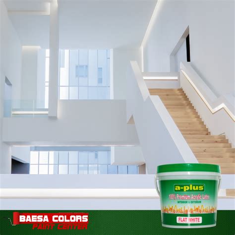 A-Plus® 100% Premium Acrylic Latex Paint – BAESA COLORS PAINT CENTER