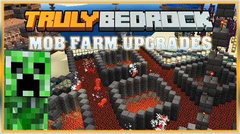 Truly Bedrock S0 EP23 : Mob Farm Upgrades [ Minecraft, MCPE, Bedrock ...