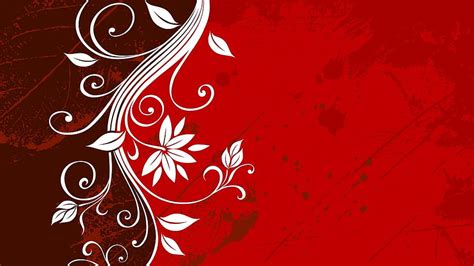 Awesome flowery design dark red background HD wallpaper | Pxfuel