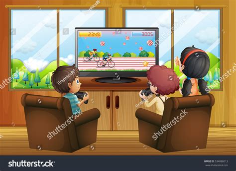 354 imágenes de Kids playing video games clip art - Imágenes, fotos y ...