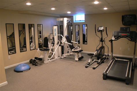 View 18 Home Gym Design Ideas Basement