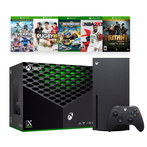 2021 Xbox Bundle - 1TB SSD Black Xbox Console and Wireless Controller ...