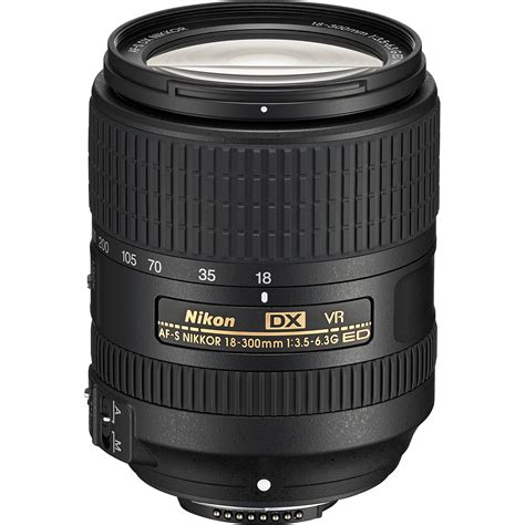 Nikon AF-S DX NIKKOR 18-300mm f/3.5-6.3G ED VR Lens 2216 B&H