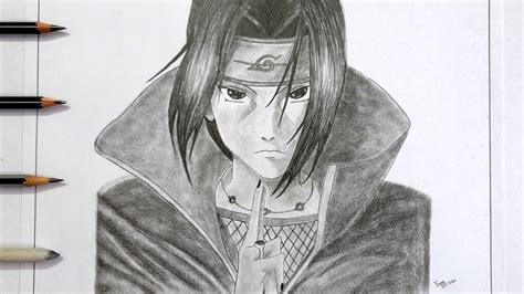 How To Draw Itachi Step Itachi Uchiha Naruto Sketch Drawing | The Best ...