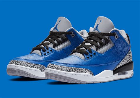 Air Jordan 3 Varsity Blue - SneakherClub