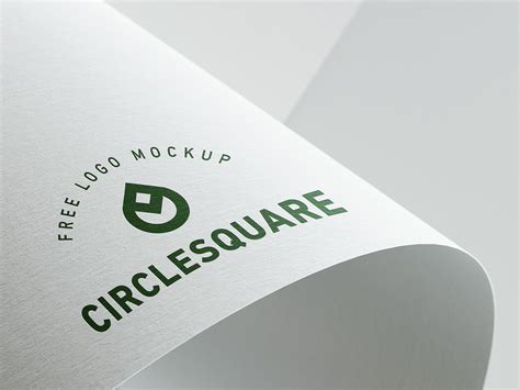 Free logo mockup - Mockups Design