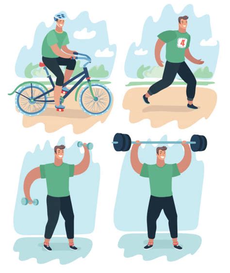 Best Warm Up Exercise Illustrations, Royalty-Free Vector Graphics ...