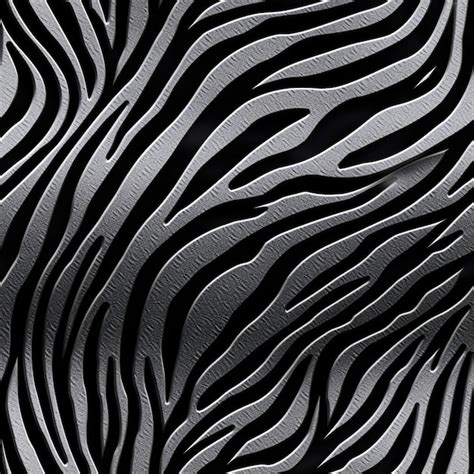 Premium AI Image | A black and white zebra pattern with the word zebra ...