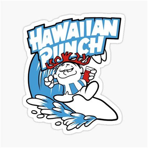 "Hawaiian Punch Essential T-Shirt" Sticker for Sale by JamesFinch12 ...