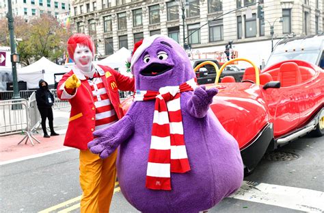 What is McDonald's character Grimace?