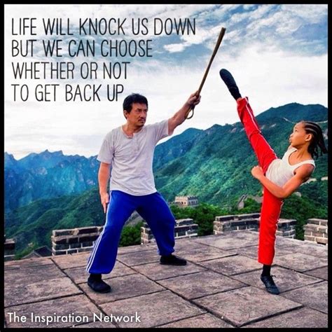 The Karate Kid (2010) film quote. | Karate kid quotes, Karate kid ...