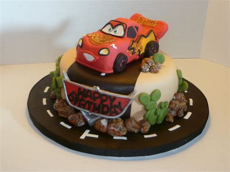 Mcqueen Car Cake - CakeCentral.com