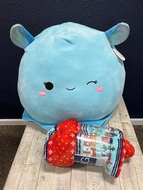 Squishmallow and Blanket – Lend A Hand Up