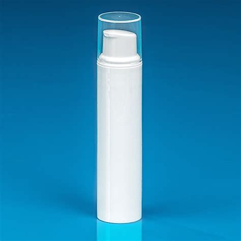 Gerschon packagings | 15 ml bottle white PP, airless-dispenser white PP ...