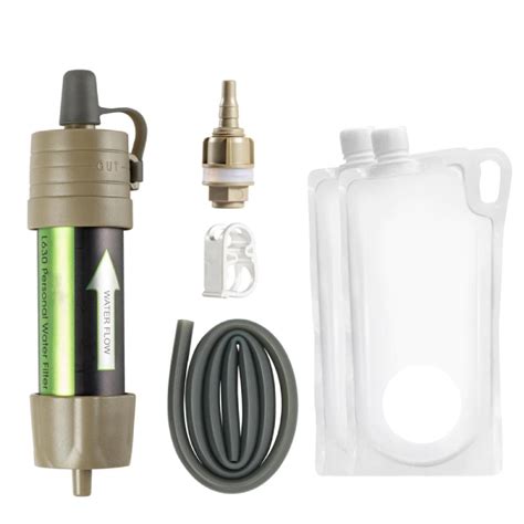 Water Filter Survival Kit Portable With Bag For Camping - Orbisify.com