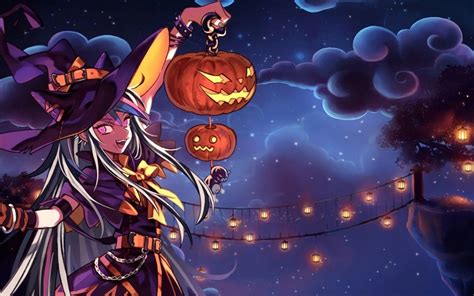 Anime Halloween Aesthetic Wallpapers - Wallpaper Cave