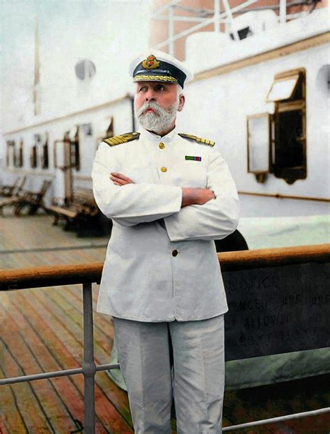 Captain E.J. Smith. Captain of the RMS Titanic Photograph by Doc Braham ...