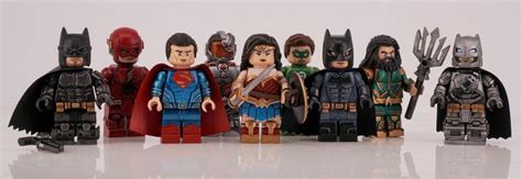 Justice League Painted Custom Minifigures | Custom LEGO Minifigures