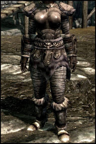 Lighter Fur Wolf Armor at Skyrim Nexus - Mods and Community