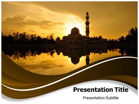 Powerpoint Templates Islamic Art