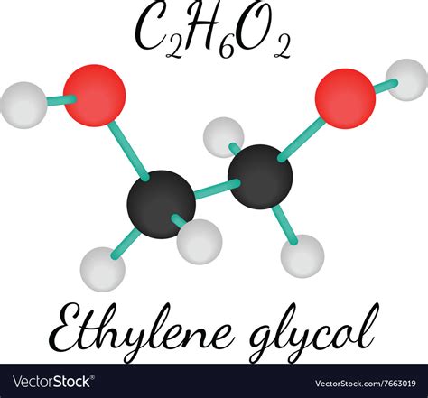 Ethylene Glycol Structural Formula