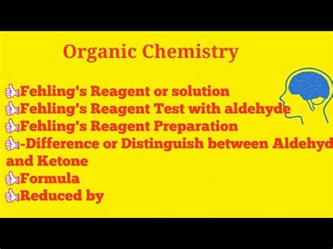 Fehling's Solution or Reagent: Preparation,Formula,Fehling Solution ...