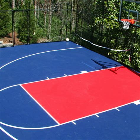 FlooringInc Outdoor Basketball Court Tiles, 12"x12" Tiles, Green ...