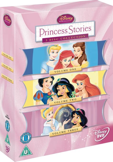 Disney Princess Stories: Volumes 1-3 | DVD Box Set | Free shipping over ...