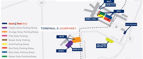 Msp Airport Parking Map