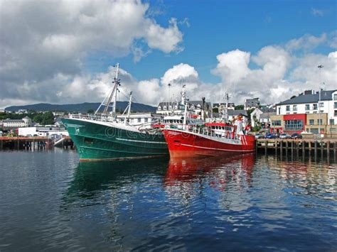 Trawler Fishing Boat in the Harbour Editorial Photography - Image of ...