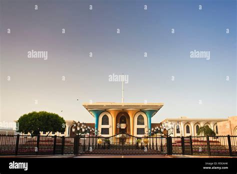 Oman, Muscat, Sultan Palace Stock Photo - Alamy